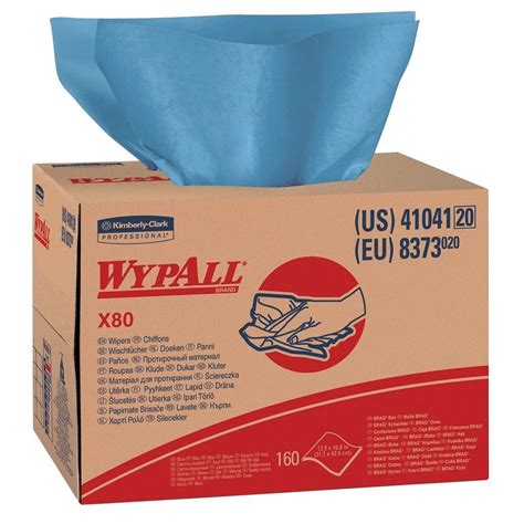 wypall x80 towels brag box qty 160 steel blue|wypall wipes.